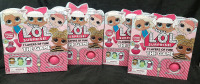 4 New L.O.L. Surprise 7 Layers of Fun The Game Boxes (Box is 10&frac12;"&times;10&frac12;")