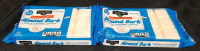 2 New Bags of Clover Valley 1&frac12;Lb Almond Bark Vanilla Flavored Coating (680g each, Best Before July 19th 2026)