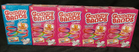 5 New Boxes of Gummy Bands (210g each, Best Before July 1st 2026)