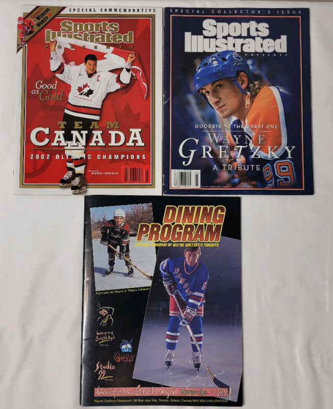 Wayne Gretzky & Mario Lemieux Magazines