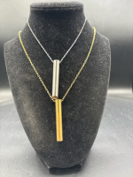 2 New Mindful Breathing Necklaces| Stress Relief Anxiety Whistle Necklaces