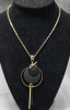 3 New | Modern Statement Jewelry Lot | Fun Floral Earrings w/ Necklaces & Classy Geometric Necklace - 4