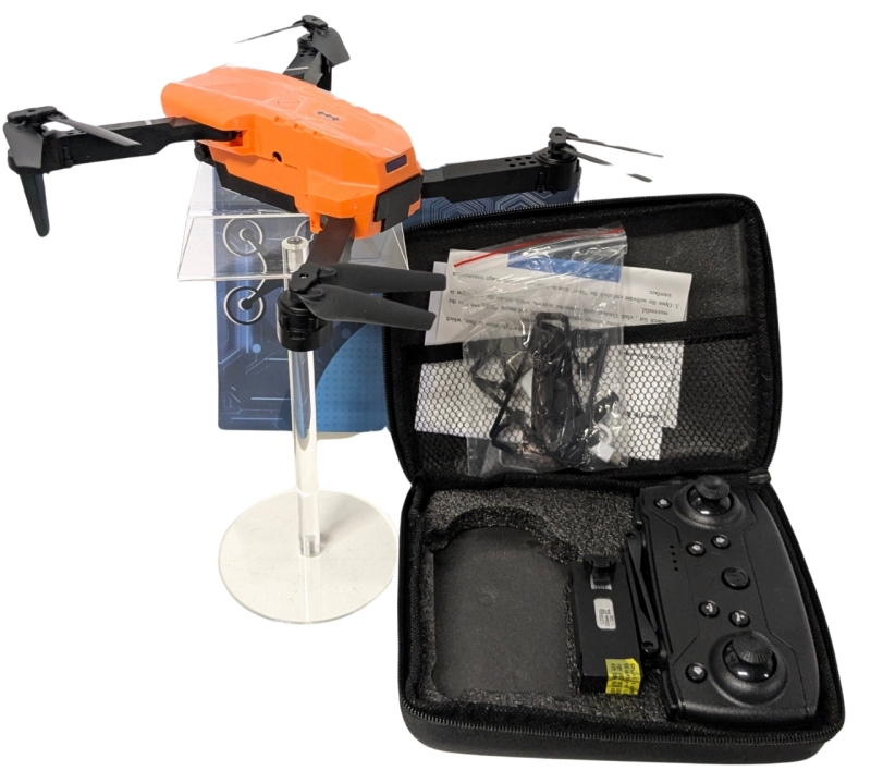 New in Box E88 Pro Folding Drone With Case & 1800mAh Battery