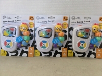3 New | Baby Einstein Take-Along-Tunes Mucical Toy | Ea. Measure 5" x 5"