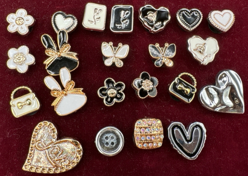 21 Pcs New Different Shape Buttons for Overcoat | Women's Clothing Accessories