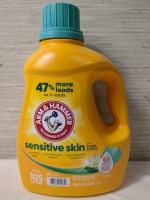 New Jug Arm & Hammer Sensitive Skin Laundry Detergent 3.1 L