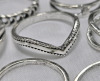 7 New | Size 9 Lovely Mystic Rings Set - 3