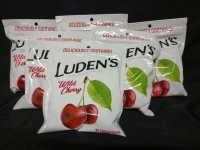 6 New Packs Luden's Wild Cherry Throat Lozenge 90pc per pack