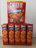 6 New 198g Boxes | CHEEZ-ITS Extra Cheesy | Dec/09/2025