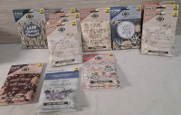 12 New Packs Sparkle City Air Fresheners Assorted Scents Approx 5x5 inches, 2 per Pack