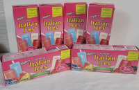 48 New Wyler's Authentic Italian Ices Freeze and Serve Bars , Berry Flavor . 6 Boxes , 8 Bars per box . Best By FEB 2026