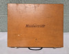 New | 12 Pcs Mastercraft Chisel Set W/ Wooden Carry Case - 6