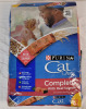 New - Purina Cat Chow Complete w/Real Salmon , 12lb Bag . Best By APR 2026