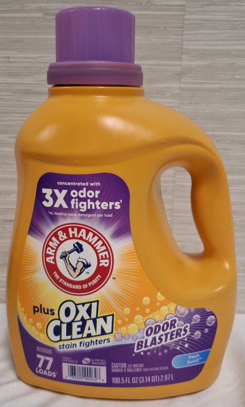 New Oxi Clean Detergent | 77 Loads approx. | 2.97 L