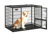 New , Open Box - Feandrea Metal Dog / Cat Crate . Measures 48"&times;29"&times;29"