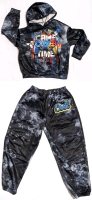 New Size 10Y Kids 2pc GAME TIME Hoodie & Elastic Waist Joggers Set
