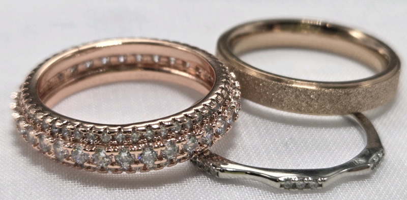 3 New | Size 9 Uniquely Beautiful Rings