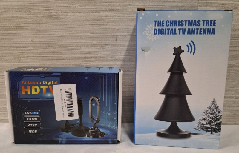 New Digital Indoor Antennas with Stong Signal | Tallest Box Measures- 7" X 4.5"