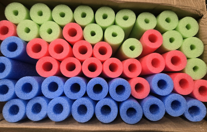 50 New | Foam Pool Noodles 56" Tall \ 2" Dia | Retails $50+ CAD