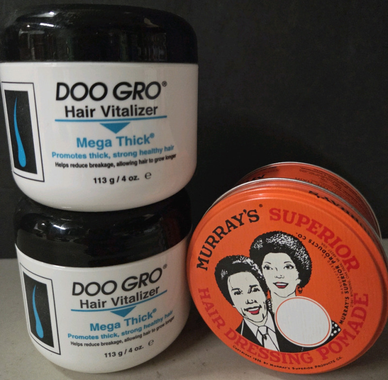 3 New | Hair Care Lot | Includes Doo Gro Hair Vitalizer & Murray's Superior Hair Dressing Pomade | Largest Item is 113g