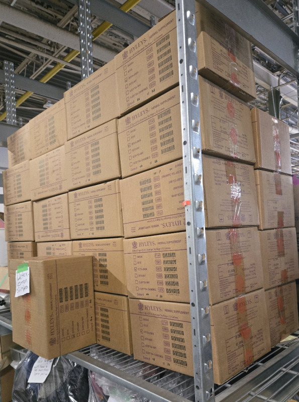 37 New | Cases Of Hyleys Detox Lemon Tea * HUGE Vendor Lot Retails $3999+ ( 12 Count Per Case )