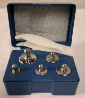 New Bezall Calibration Weights Set, 6Pcs 5g 10g 2x20g 50g 100g Grams Weights Precision Steel Chrome Scale Calibration Kit with Tweezers for Digital Balance Scale, Jewelry Scale