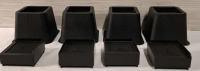 8 New Bed/Furniture Lifters | Tallest Measure Heights- 4"