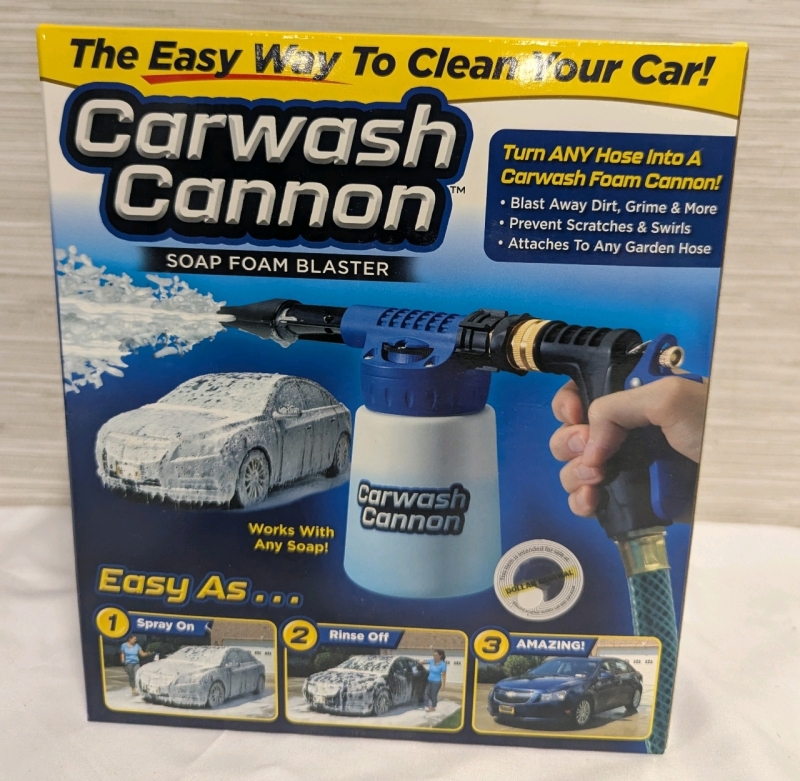 New Carwash Cannon Hose Attachment.