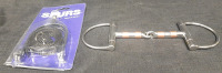 New Ring Snaffle Horse Bit (10" Long) & Stainless Steel Knob Spurs (5&frac12;" Long)