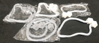 4 Packs of Magnetic Curtain Tie Racks (Stretched Roughly Up to 18" Long)