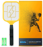 New Factory Sealed | Ostad Bug Zapper Electric Fly Swatter Racket | Powerful Handheld In/Outdoor Pest Control | Measurements In Photos