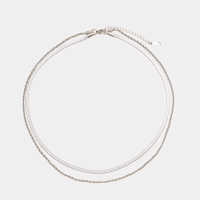 New ATOLEA "Ios" Layered Necklace - Hypoallergenic, Waterproof & Sweat Proof - 16.5" With 2" Extension | Retails $86