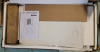 New , Open Box - VASAGLE Vanity Desk w/Mirror and Lights plus Bench , White . Retail $180 . Some Assembly Required - 4