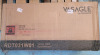 New , Open Box - VASAGLE Vanity Desk w/Mirror and Lights plus Bench , White . Retail $180 . Some Assembly Required - 5