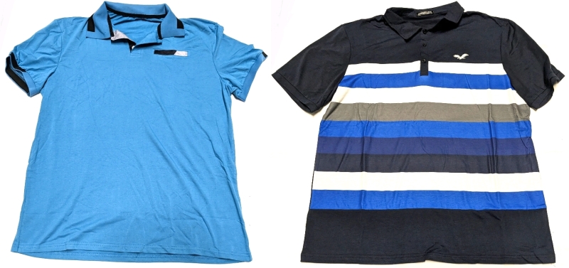 2 New Size XXL Men's Polo Shirts