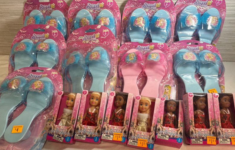 16 New Sweet Princess Sandal and Imagine Angel Dolls | For Children over 3 years