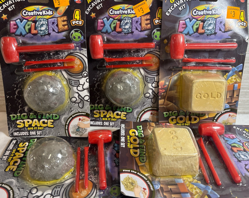 5 New Alien Excavation Kit | Comes with 4 Pcs in one set