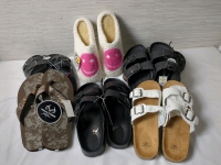 New Large Mens/Womens Sandals & Slippers Bundle