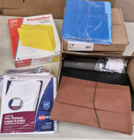 New Large Lot Office Supplies - 300+ Letter Sized Folders, Dividers++