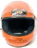 Vintage 1984 NASCAR Tony Stewart Home Depot / Joe Gibbs Racing Helmet (Display Only) Size Med 7⅛ - 7&frac14; ,Model TF-250 Made in Japan - 4