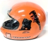 Vintage 1984 NASCAR Tony Stewart Home Depot / Joe Gibbs Racing Helmet (Display Only) Size Med 7⅛ - 7&frac14; ,Model TF-250 Made in Japan - 5