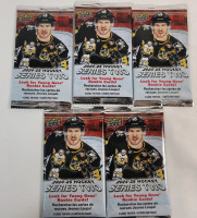 2024-25 Upper Deck NHL Hockey Series Two Trading Card Sealed Wax Packs , 5 Packs