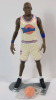 Vintage 1996 Space Jam Michael Jordan Tune Squad 15" Talking Action Figure w/Basketball & Stand . Tested Working