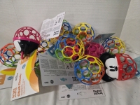 12 New | Classic 4" Oballs & Disney Rattle along Buddy Balls