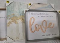 4 New | 16" x 20" Wall Hangs