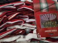 50+ New | HUGE Variety Tree Skirts! Great Vendor Lot with Multiple Sizes and Styles | Lot Retails $375+