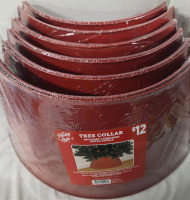 6 New Sets | Embossed Metal Tree Collars | Lot Retails $70+