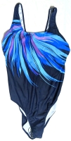 New Size 2XL Women's One-Piece Starburst Bathing Suit