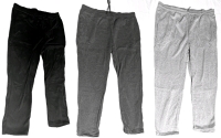 3 New Pairs Size 3XL Men's Elastic Waist Jogging Pants