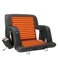 New In Box | 21" Portable Double Heated Stadium Seat (Battery Pack Not Included) - Retails $70+